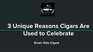 3 Unique Reasons Cigars Are Used to Celebrate
