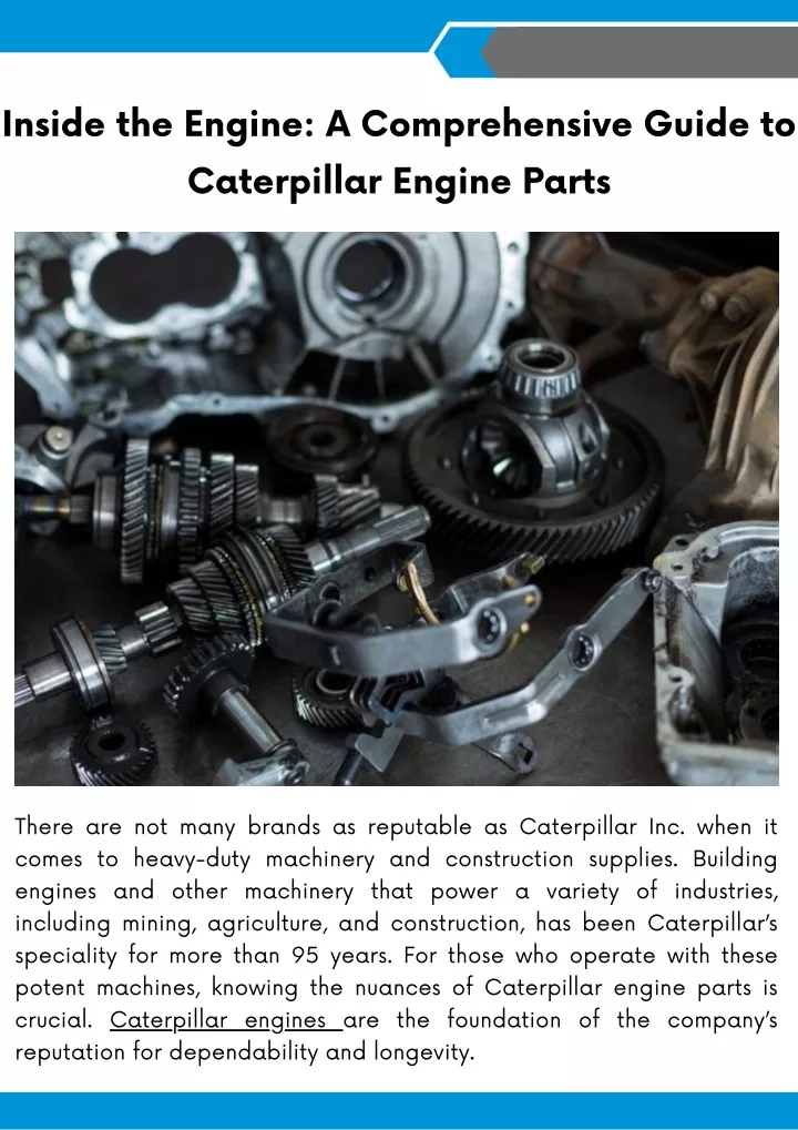 inside the engine a comprehensive guide