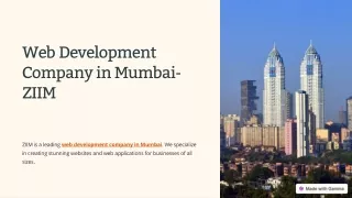 Web-Development-Company-in-Mumbai-ZIIM