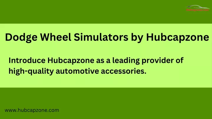 dodge wheel simulators by hubcapzone