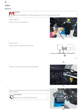 Lamborghini (rf tier 3) rf.80 Tractor Service Repair Manual (SN 10001 and up)