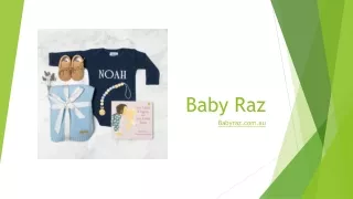 Personalised Luxury Baby Gift Hampers Baskets in Sydney Australia