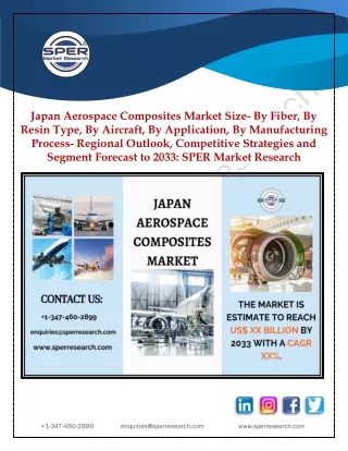 Japan Aerospace Composites Market Size, Share and Future Outlook till 2033