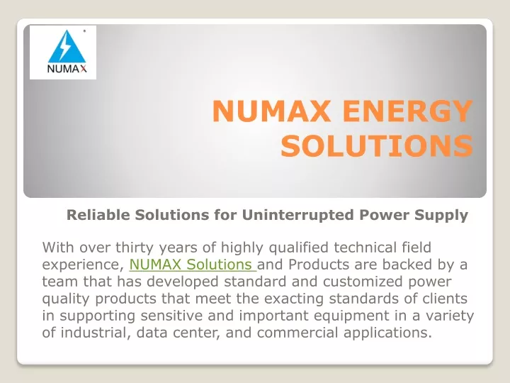 numax energy solutions