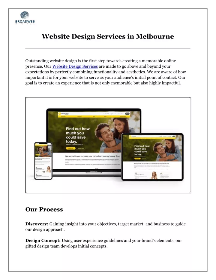 website design services in melbourne