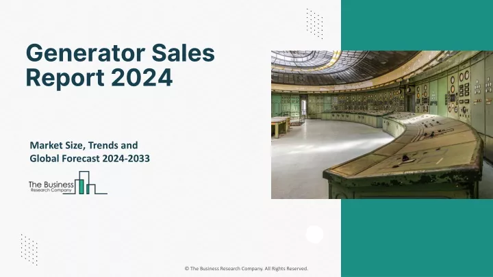 generator sales report 2024