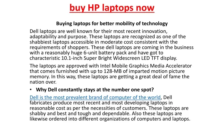 buy hp laptops now