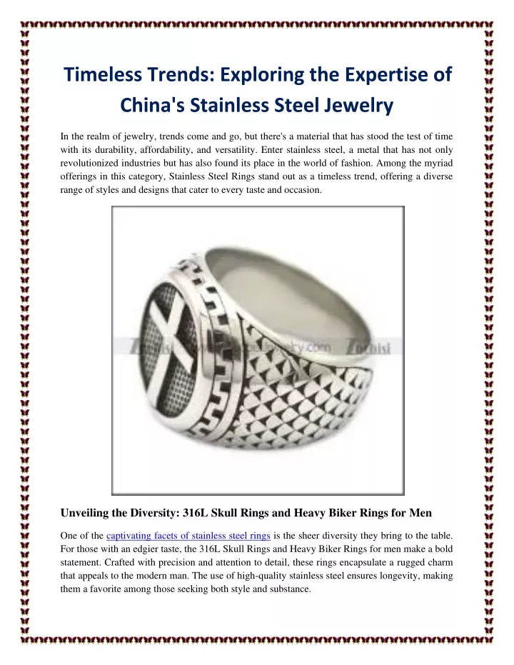 timeless trends exploring the expertise of china