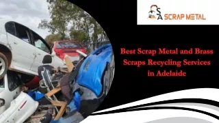 Best Scrap Metal and Brass Scraps Recycling Services in Adelaide