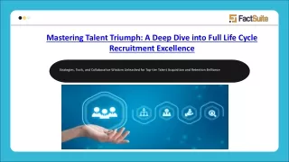 mastering talent triumph a deep dive into full