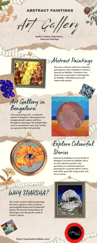Abstract Paintings Art Gallery in Bengaluru