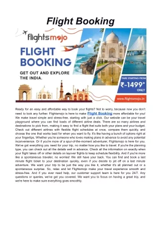 Flight Booking