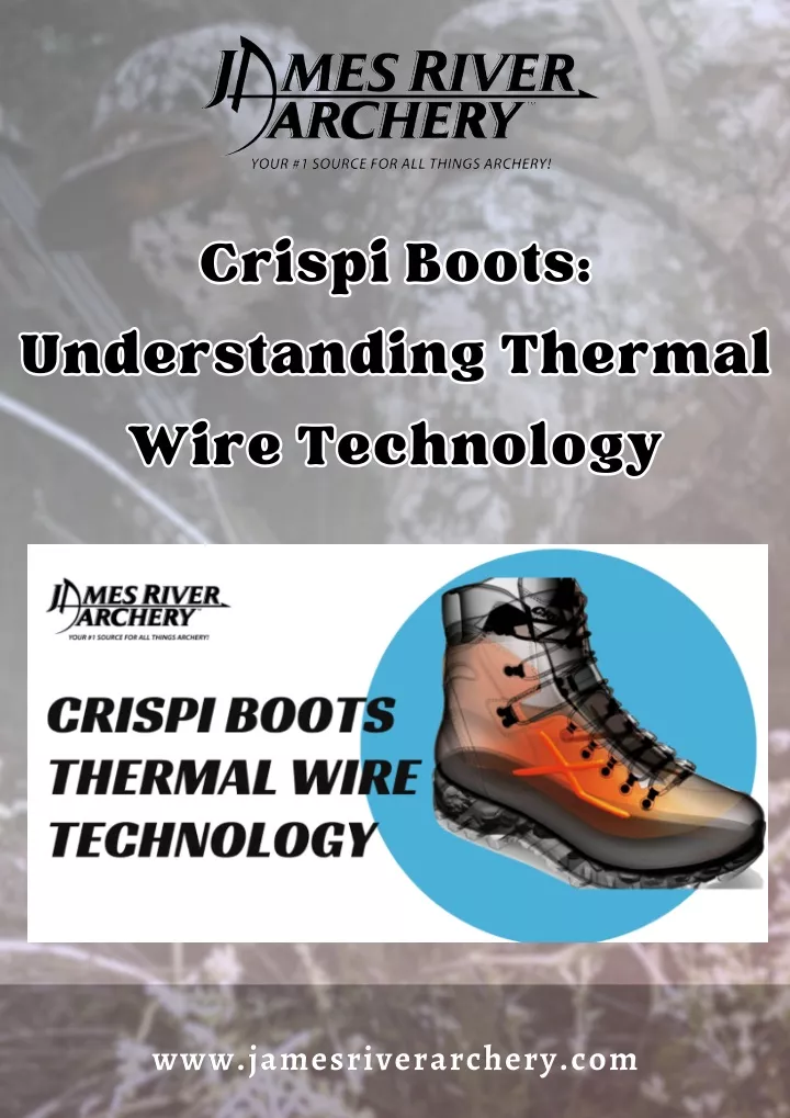 crispi boots understanding thermal wire