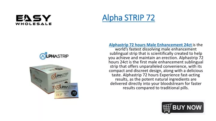 alpha strip 72