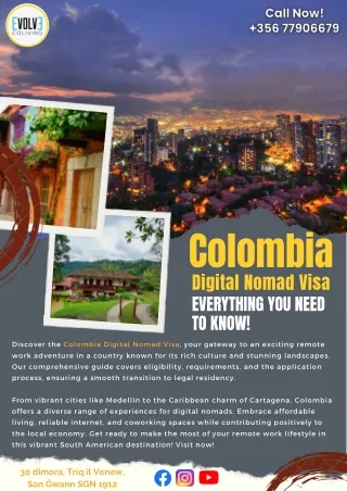 Colombia Digital Nomad Visa: Everything You Need to Know
