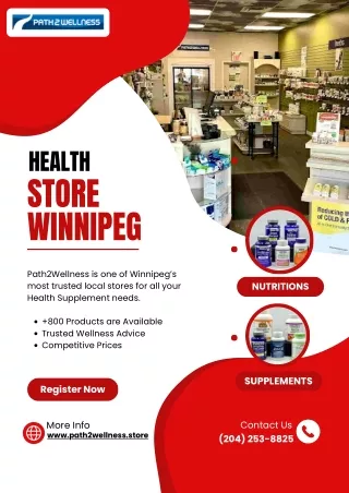 Health store Winnipeg