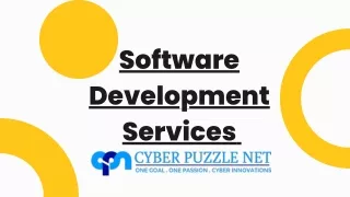 Software Development Services - Cyber Puzzle Net