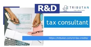 Unlocking Growth with R&D Tax Credits: Expert Guidance from Tributan Tax Advisor