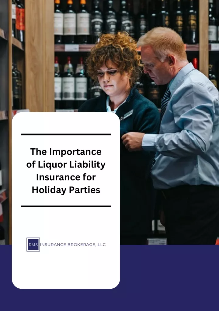 the importance of liquor liability insurance
