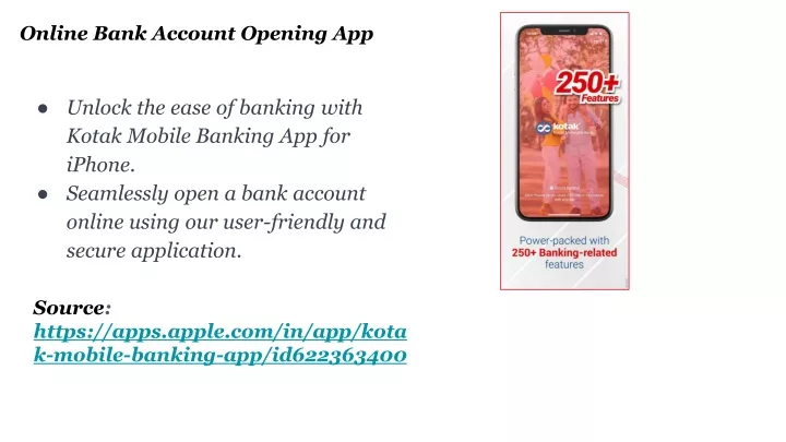 online bank account opening app