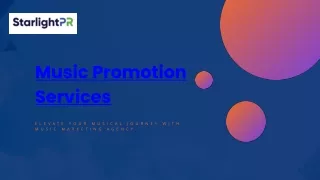 Elevate Your Musical Journey with Music Marketing Agency