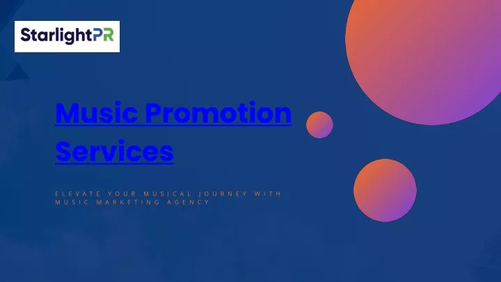 music promotion services