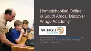 Wingu Academy's Guide to Home Schooling Online in South Africa