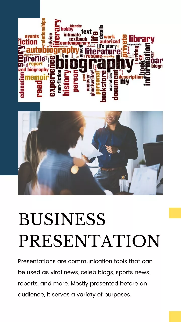 business presentation