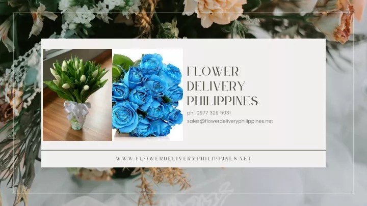 flower delivery philippines ph 0977 329 5031