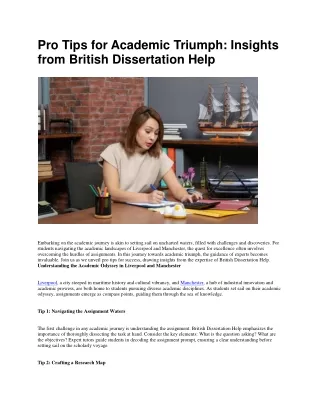pro tips for academic triumph insights from