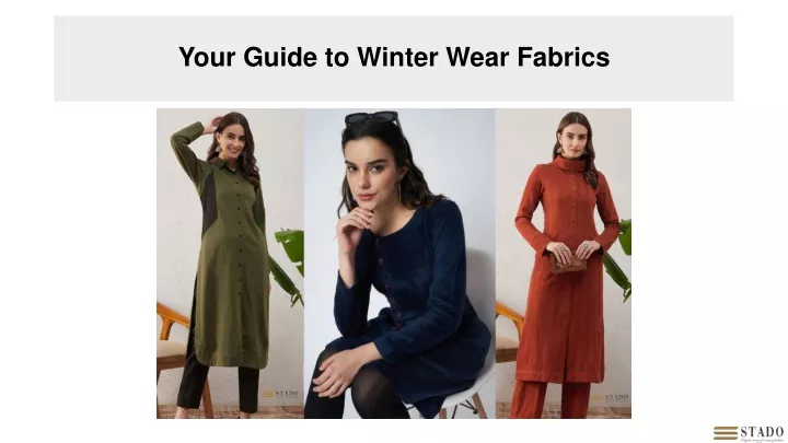 your guide to winter wear fabrics