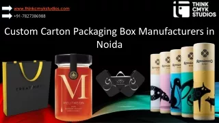 Custom Carton Packaging Box Manufacturers in Noida