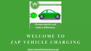 Electric Car Charging Solutions in the UK- Zap UK EV