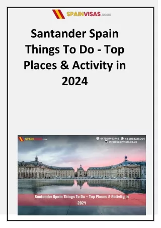 Santander Spain Things To Do - Top Places & Activity in 2024
