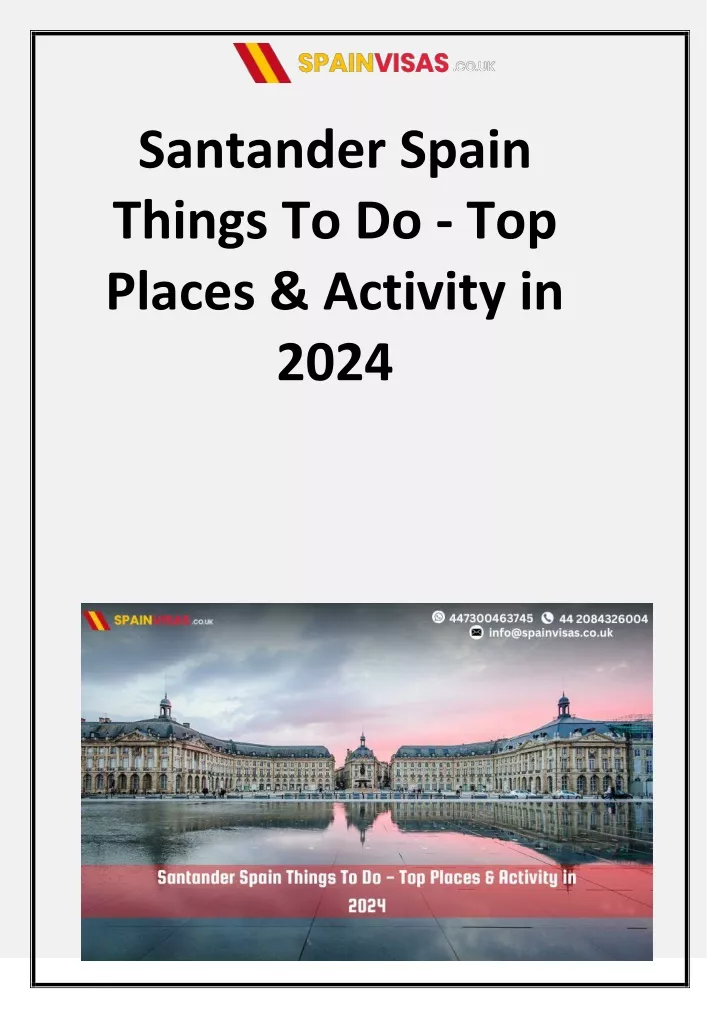 santander spain things to do top places activity