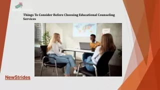 Things To Consider Before Choosing Educational Counseling Services