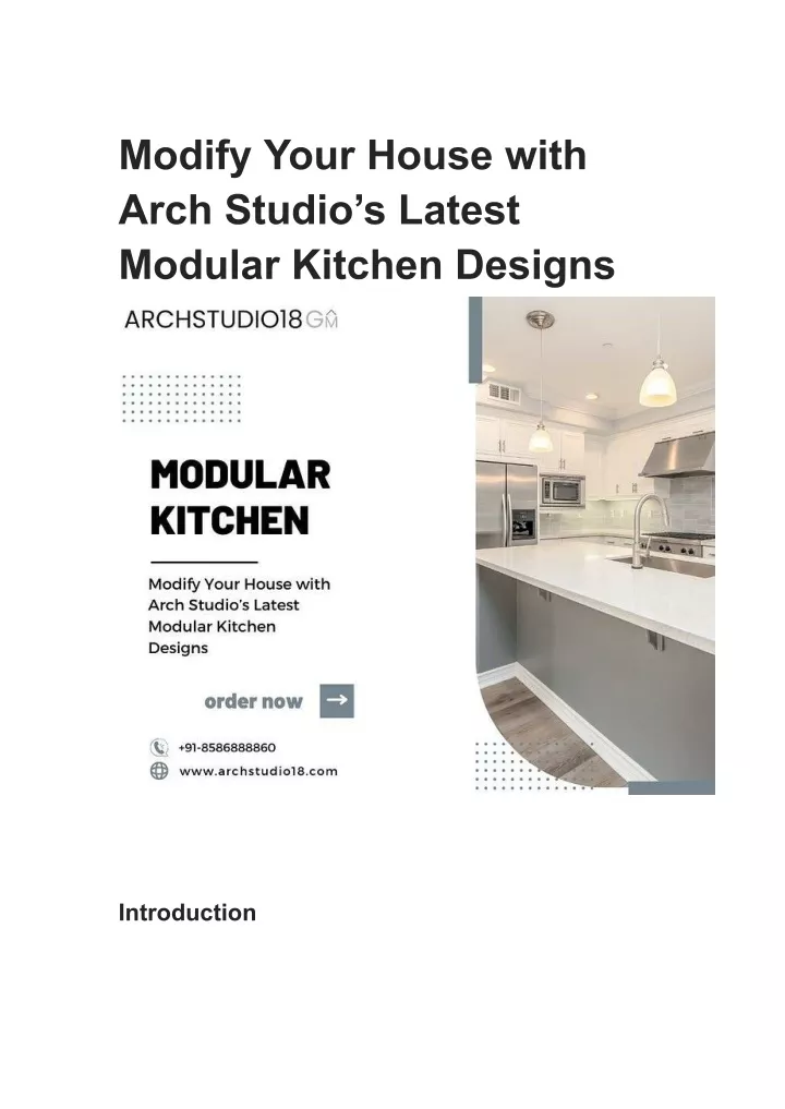 modify your house with arch studio s latest