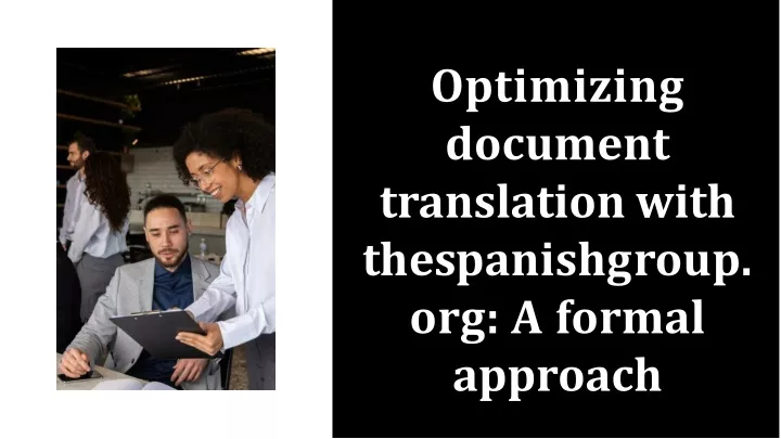 optimizing document translation with