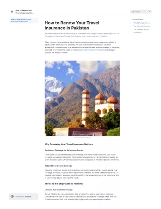 How-to-renew-your-travel-insurance-in-pakistan-