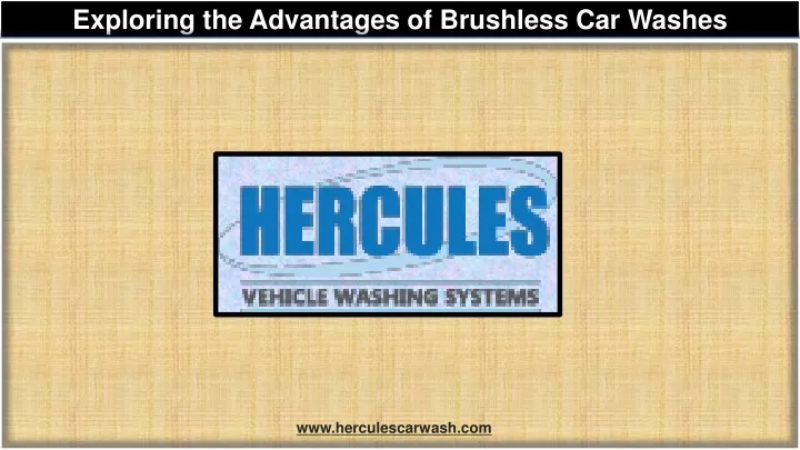 exploring the advantages of brushless car washes