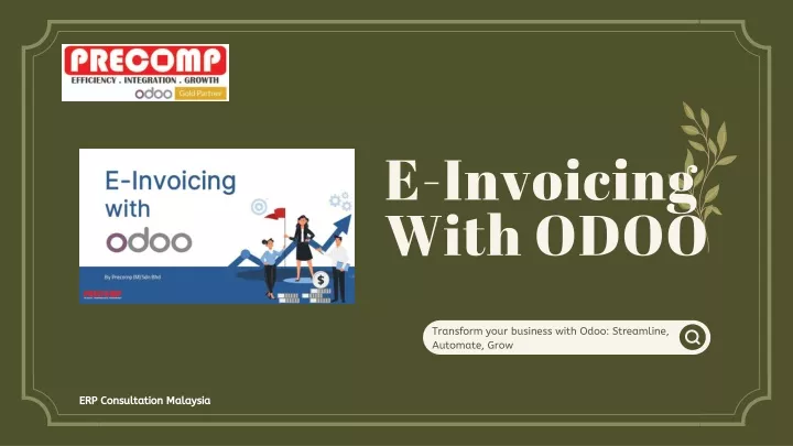 e invoicing with odoo