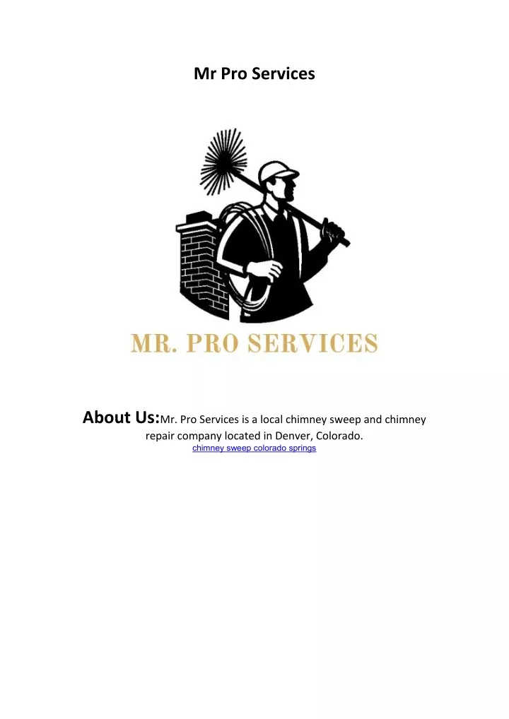 mr pro services