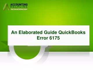 an elaborated guide quickbooks error 6175
