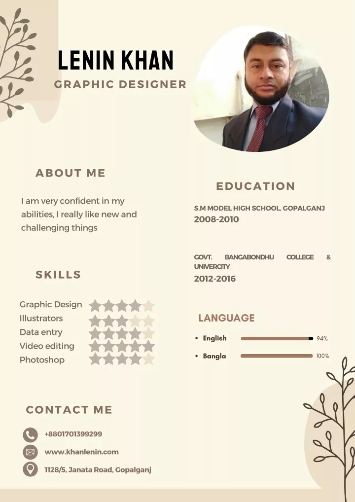lenin khan graphic designer