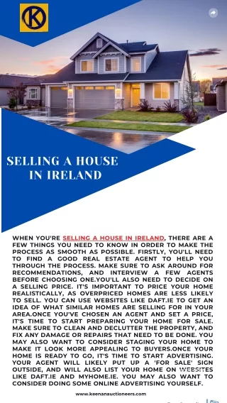Selling A House In Ireland1