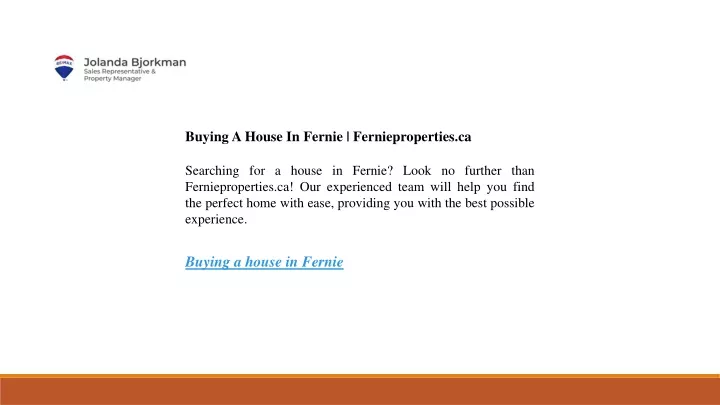 buying a house in fernie fernieproperties ca