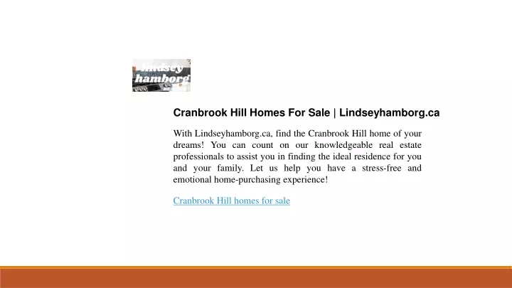 cranbrook hill homes for sale lindseyhamborg ca