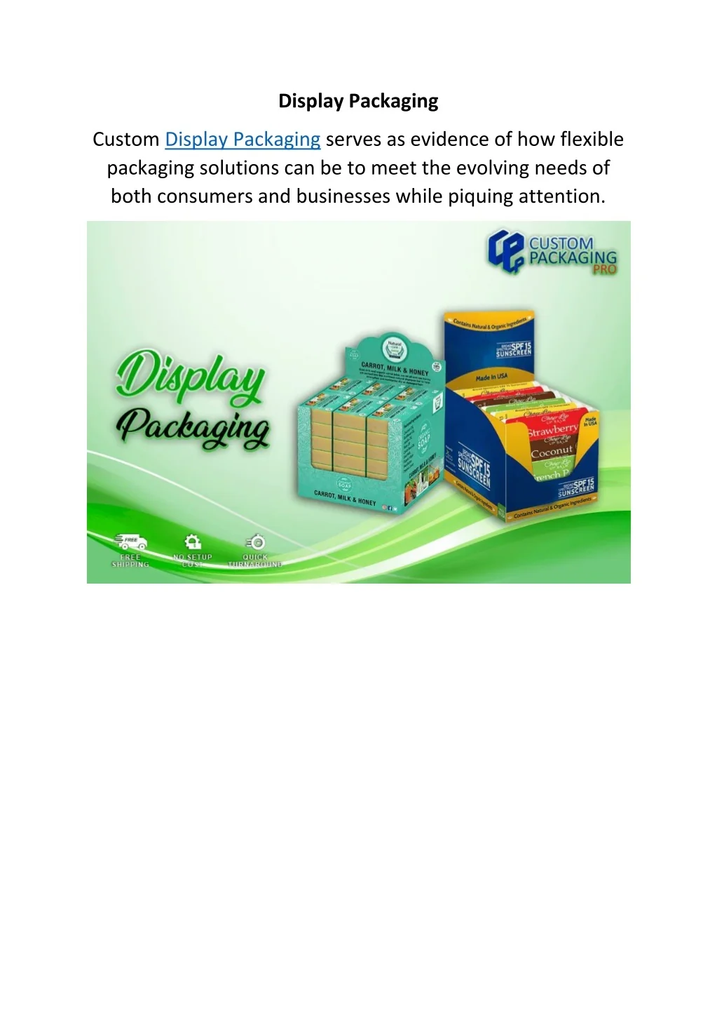 PPT - Display Packaging boxes PowerPoint Presentation, free download ...