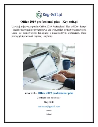 office 2019 professional plus key soft pl
