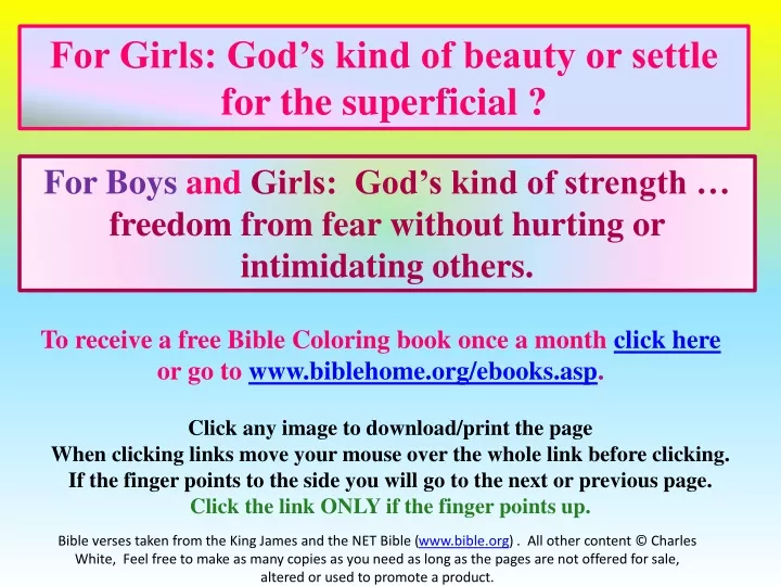 for girls god s kind of beauty or settle